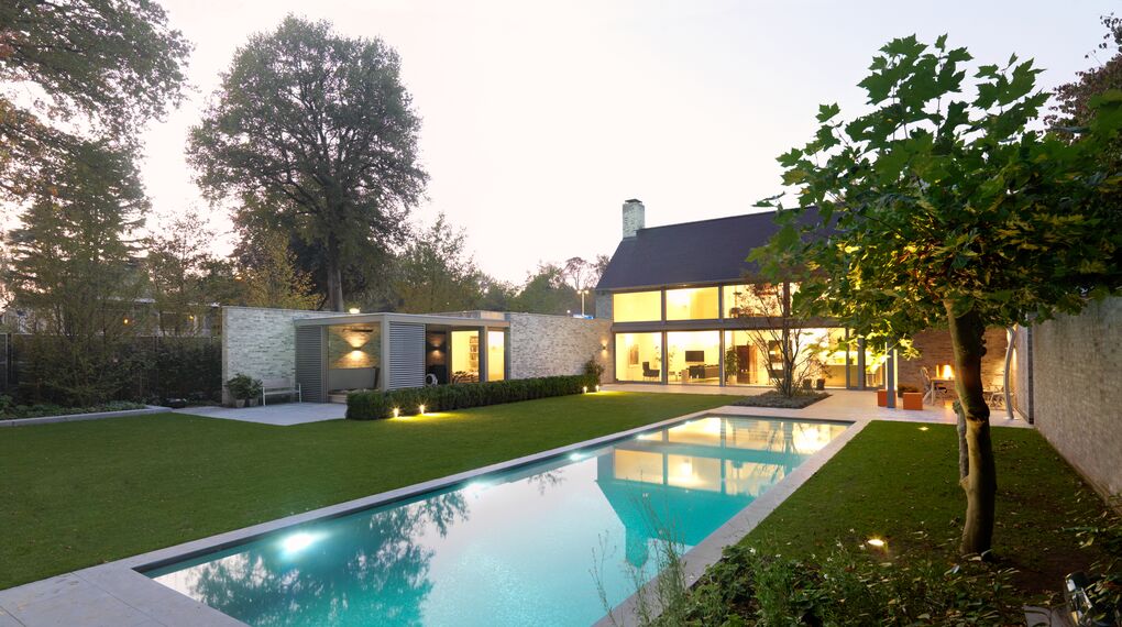 ConceptSystem 68 Fenêtres et ConceptSystem 68 Portes - Villa Villa Rotonda situé à Goirle, les Pays-Bas