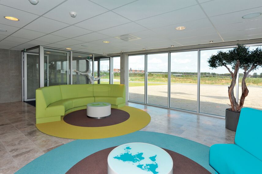 ConceptWall 50 Murs rideaux - School International School Almere situé à Almere, les Pays-Bas
