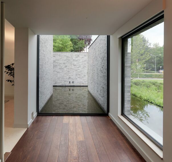 ConceptSystem 68 Fenêtres et ConceptSystem 68 Portes - Villa Villa Rotonda situé à Goirle, les Pays-Bas