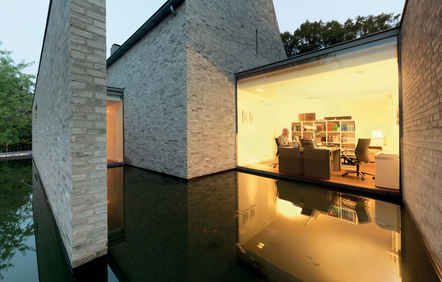 ConceptSystem 68 Fenêtres et ConceptSystem 68 Portes - Villa Villa Rotonda situé à Goirle, les Pays-Bas