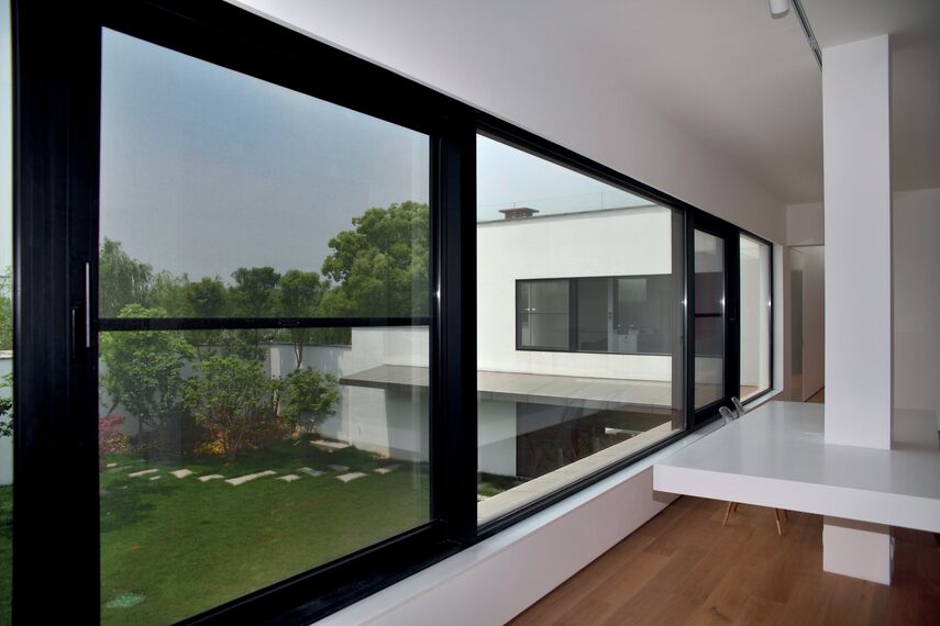 ConceptWall 50 Murs rideaux - Jiujiangtang Villa situé à Shanghai, Chine