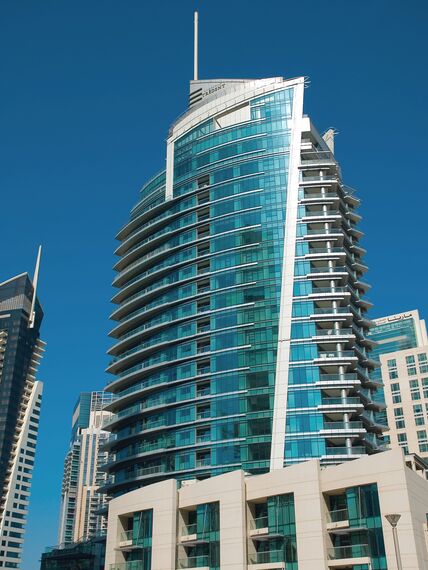 ConceptWall 50 Façades - Apartmentcomplex Bayside Residence located in Dubai, United Arab Emirates