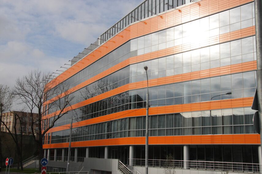ConceptWall 50 Murs rideaux - Office building Silver City situé à Moscow, Russie