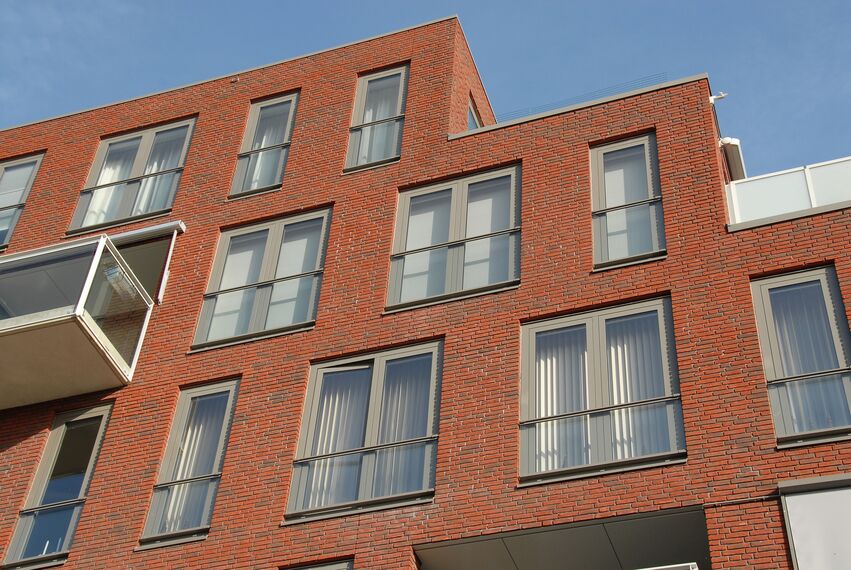 ConceptWall 50 Murs rideaux - Complexe immobilier Balans situé à Utrecht, les Pays-Bas