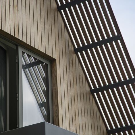 CS 86-HI (c) Systèmes annulés, ConceptWall 50 Murs rideaux et HiFinity Coulissants - Villa Bosvilla Voorschoten situé à Voorschoten, les Pays-Bas