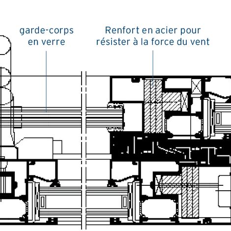 ConceptSystem 77 Fenêtres et ConceptSystem 77 Portes - Complexe immobilier Estoril sol residence complex situé à Cascais, Portugal