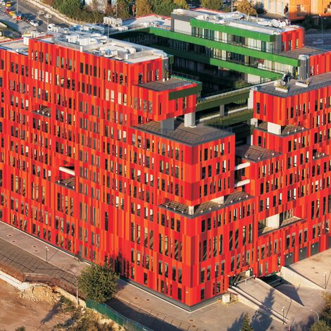 CS 86-HI (c) Systèmes annulés et CW 50-SC Murs rideaux - Business center Lapishan situé à Istanbul, Turquie