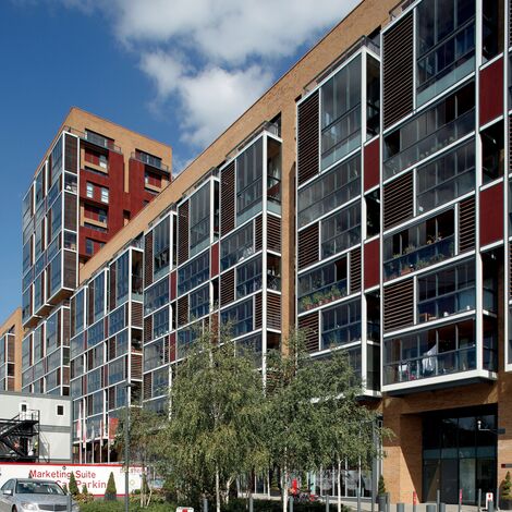 ConceptWall 50 Façades and CS 86-HI (c) Cancelled Systems - Dalston Lane located in London, United Kingdom