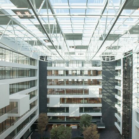 CW 50-SC Murs rideaux - Office building Gateway & Passport situé à Zaventem, Belgique