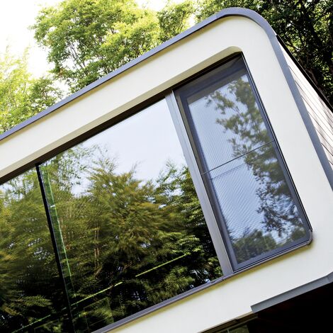 ConceptSystem 77 Fenêtres, ConceptSystem 77 Portes, ConceptWall 50 Murs rideaux, CS 86-HI (c) Systèmes annulés et CP 50 Coulissants - Van Acker Sissau villa situé à Loppem, Belgique