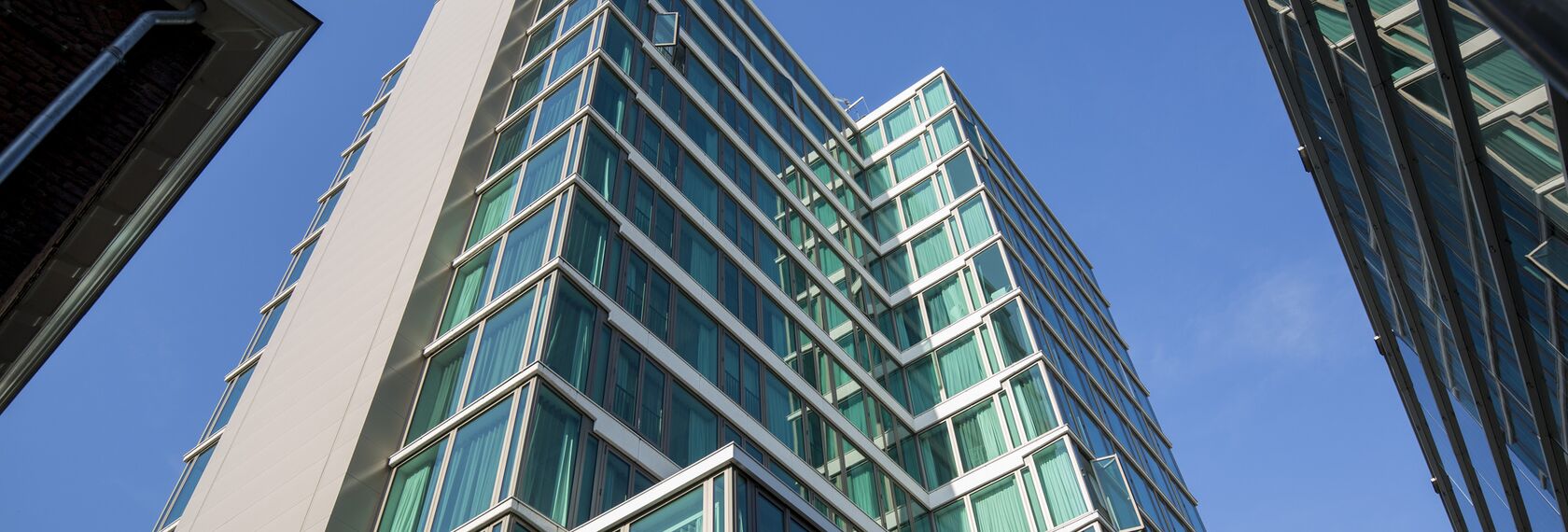 CS 77 Standard Doors and CS 77 Doors - Apartmentcomplex Groene Toren Eindhoven located in Eindhoven, The Netherlands