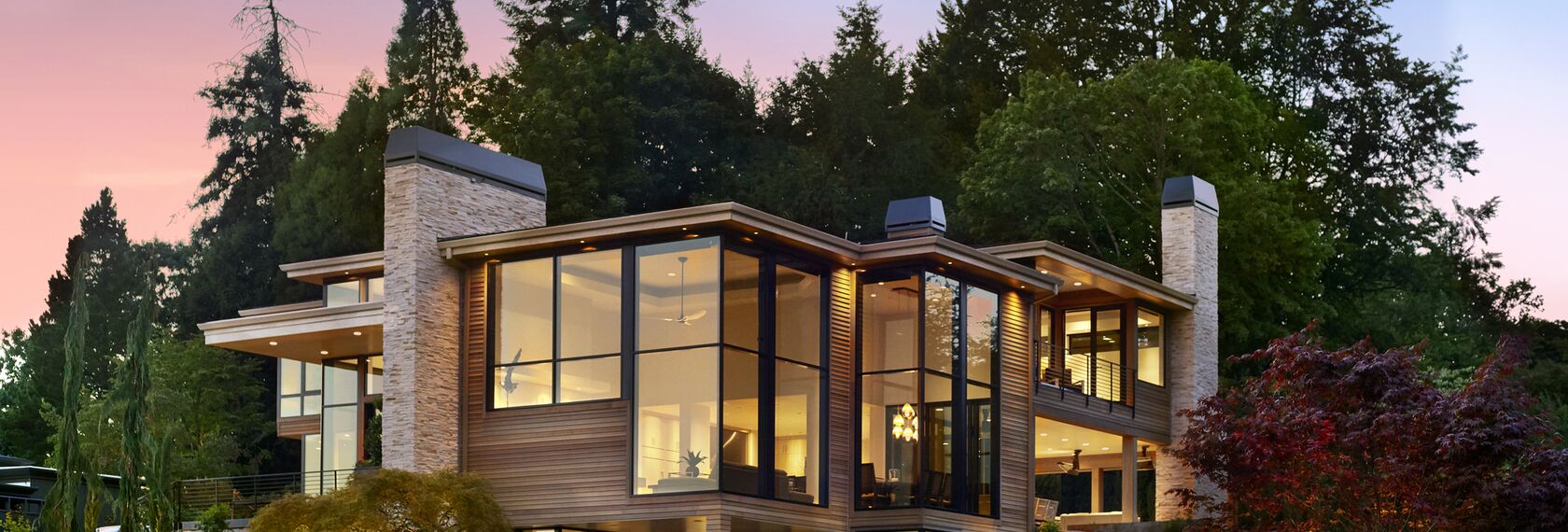 ConceptSystem 68 Fenêtres et ConceptWall 50 Murs rideaux - House Joie de Vivre (Street of Dreams) situé à Portland, États-Unis d'Amérique