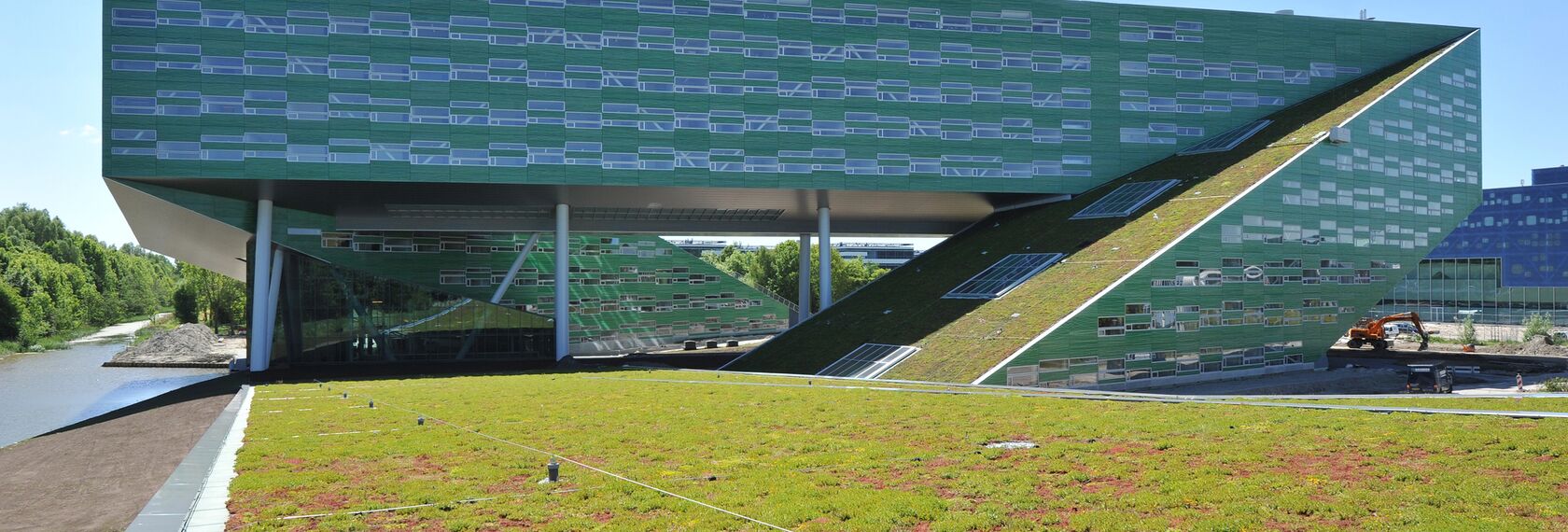 ConceptWall 50 Façades, EcoSystem 50 Windows and EcoSystem 50 Doors - Centre for Life Sciences located in Groningen, The Netherlands