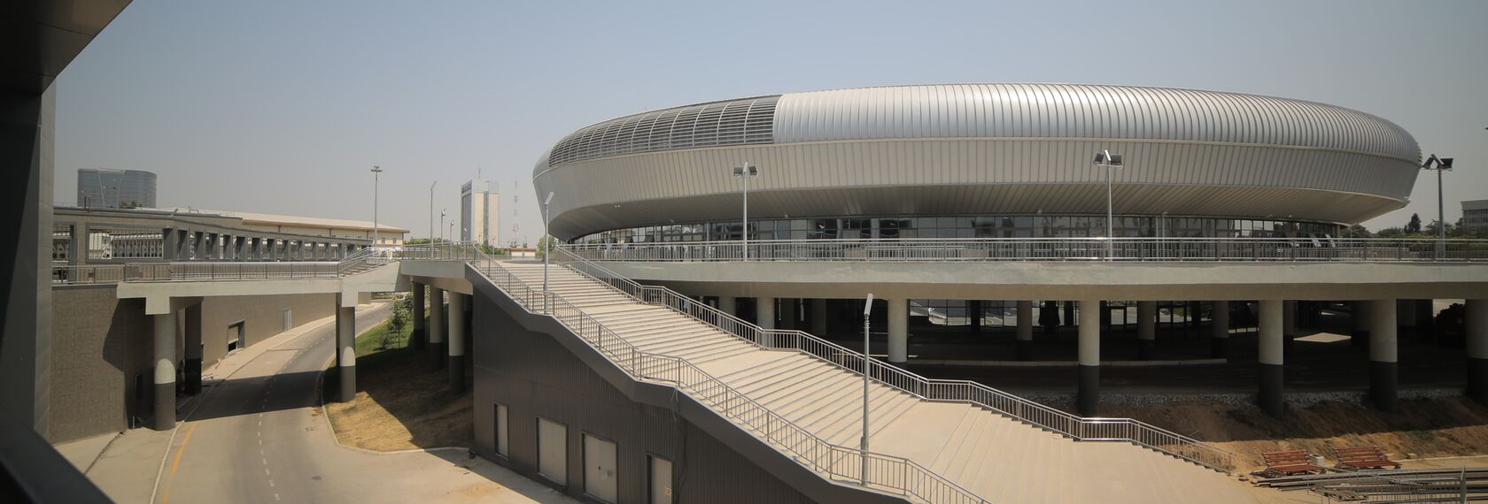 ConceptSystem 77 Portes et CW 50-HI Murs rideaux - Sports Humo Arena situé à Tashkent, Uzbekistan