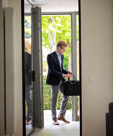CS 77 Entrance Door