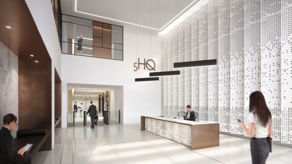 CS 86-HI (c) Systèmes annulés et CW 50-SC Murs rideaux - Hanover Quay #5 situé à Dublin, Irlande