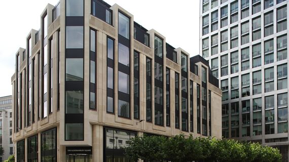 ConceptWall 50 Murs rideaux - Office building 1 Aldermanbury Square situé à London, Royaume-Uni