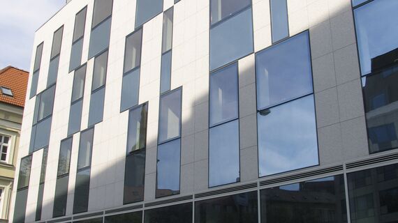 ConceptWall 50 Murs rideaux - Business center Business Center Rigeleho situé à Bratislava, République slovaque