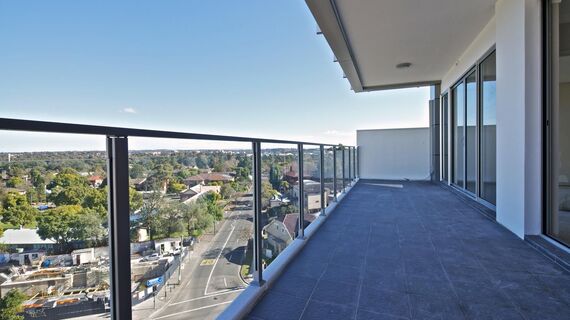 ConceptSystem 59Pa Fenêtres, BriseSoleil 100 Brise Soleil, ConceptSystem 59Pa Portes, ConceptWall 50 Murs rideaux et CP 50 Coulissants - Complexe immobilier Albert Street Apartments situé à North Parramatta, Australie