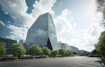 CW 86 Standard Façades and CW 86-EF Façades - Crystal located in Prague, Czech Republic