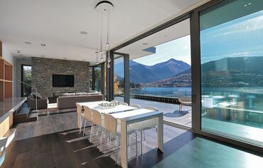 ConceptFolding 77 Coulissants et ConceptSystem 77 Fenêtres - Lake Wakatipu House situé à Otago, Nouvelle-Zélande